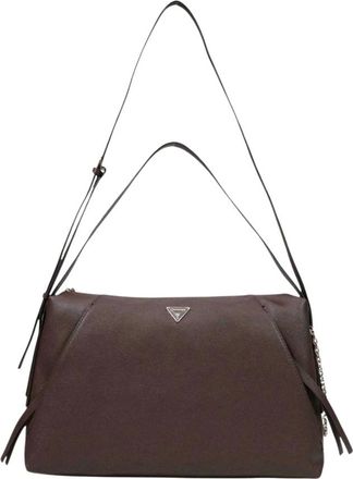 Guess Tassen, Dames, Bruin, ONE Size, Devon Grote Schoudertas