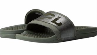 Athletic Propulsion Labs Womens Big Logo Techloom Slide Sandal In Fatigue