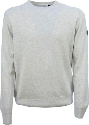 Roy Rogers Heren, Truien, Beige, Maat: 3XL Kasjmier