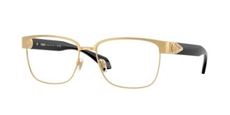 Versace Demo Rectangular Mens Eyeglasses VE1306 1002 55