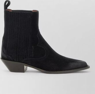 Sonora hernan ankle boots pointed toe pull tab