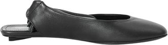 The Attico Cloe Slingback Ballerina Flats - Dames - Ballerinas - Zwart - 36 EU - Leer - Schoenen