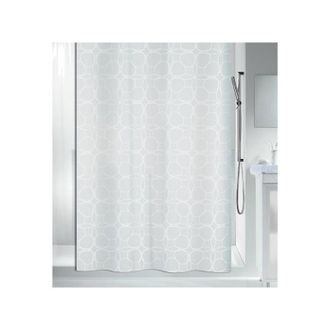 Spirella Spirella - Cortina De Ducha Poli&eacute;ster Filigran 180x200cm Blanco
