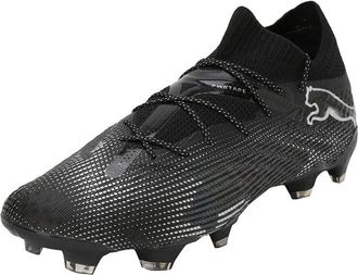 Puma Future 7 Ultimate FG AG 10791602 Football Shoes, Black Silver Grey Shadow Grey, 11 UK
