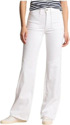 Polo Ralph Lauren Bootcut Jeans - Dames - Bootcut Jeans - Wit - W31 - Katoen - Jeans