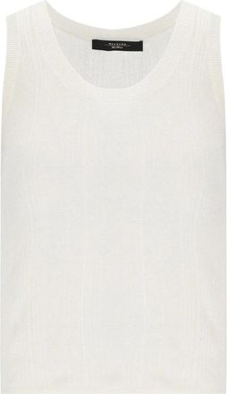 Max Mara Cose Top - Dames - Tops zonder mouwen - Wit - XS - Tops