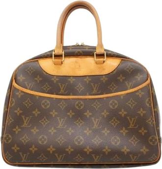 Louis Vuitton Pre-owned Handbags, female, Brown, Size: ONE SIZE Pre-owned Vintage Canvas Handbag