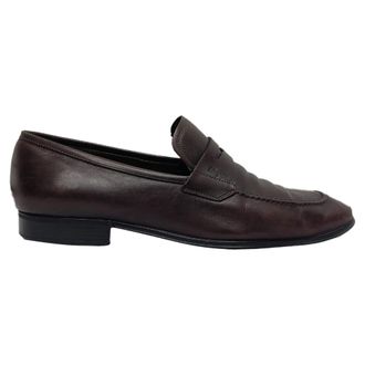 Ferragamo Ferragamo Penny Loafer Corrado in Bruin Leer