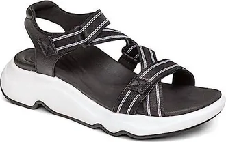 Aetrex Womens Marz Sandal In Black
