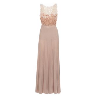 Elisabetta Franchi Gowns, female, Pink, Size: S Red Carpet Dress