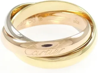 Cartier Yellow Gold (18K) Pink Gold (18K) White Gold (18K) Band Ring (Pre-Owned)