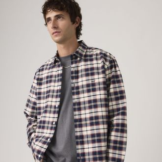 Levi's Authentic Button Down Shirt - Mens - 2XL - Blue