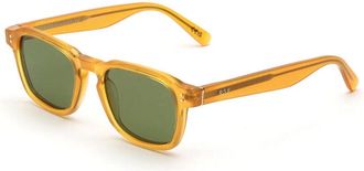 Retro Superfuture LUCE SERENO XY8 Mens Sunglasses Yellow Size 50
