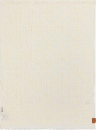 Loewe Anagram Fil Coupe Wool Silk Scarf