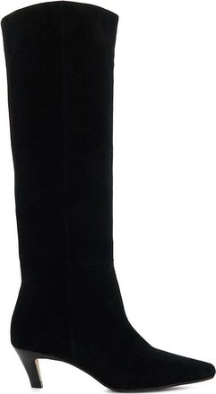 Dune London Slink Suede Knee High Boots