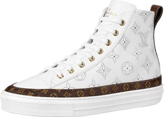 Louis Vuitton (WMNS) LOUIS VUITTON Stellar Ankle Sneakers White Black Sketch Monogram 1A87TY