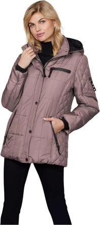 Junge Majbrit Jacket - Dames - Winterjassen - Bruin - 4XL - Polyester - Jassen