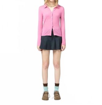 Guest In Residence Elle Sweater Shirt In Rose