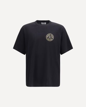 Versace Cotton logo T-shirt Male XL