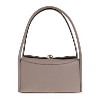 Furla Handbags, female, Gray, Size: ONE SIZE Nicole M Handbag