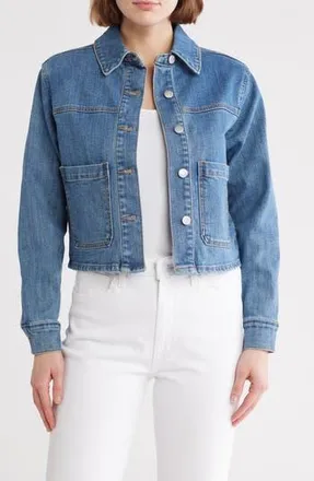 Joe's Crop Denim Jacket in Anita at Nordstrom Rack, Size X-Small