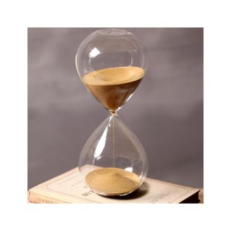 Trade Shop Trade Shop - Clessidra In Vetro Design Timer Sabbia Colorata Durata Tempo 5 Minuti