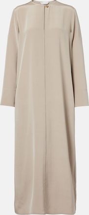Max Mara Unghia silk-blend midi dress