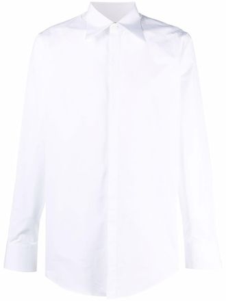 Dsquared2 pointed-collar cotton shirt - men - Cotton - 50 - White