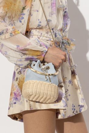 Jimmy Choo London Bon Bon Handheld Bag, Womens, Blue