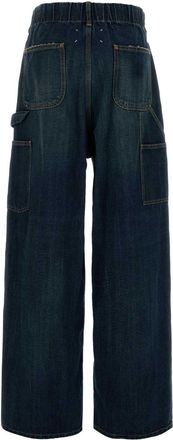 Maison Margiela Cargo-Pocket Denim Jeans - Blue
