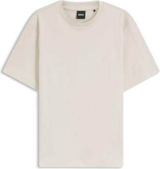 BOSS Relaxed-fit T-shirt in mercerized cotton