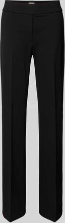 Seductive Straight Leg Stoffhose mit elastischem Bund Modell NANOU in Black, Gr&ouml;&szlig;e 40