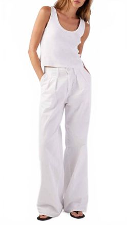 Amo Sheryl Trouser In White