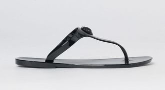 Kurt Geiger Sandali infradito Maddison in PVC con logo metallico