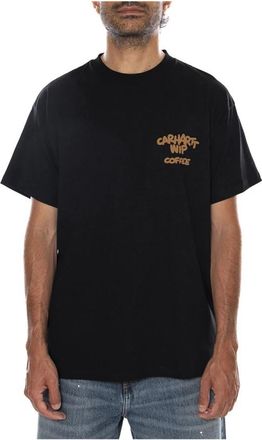 Carhartt Work in Progress S/S Coffee Break T-Shirt - Heren - T-shirts - Zwart - XL - Katoen - Tops