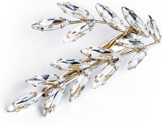 Brides & Hairpins Caitlyn Hair Clip in Gold at Nordstrom