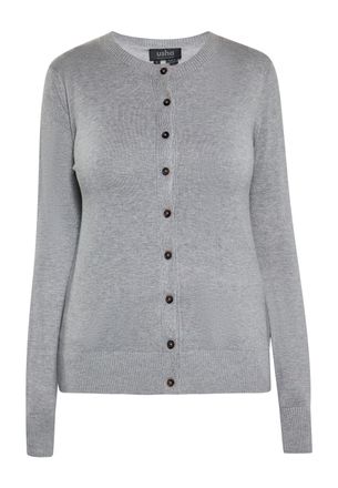 Usha Vest Dames grijs melange