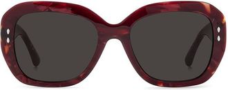Isabel Marant IM 0248/S JR9/IR Womens Sunglasses Red Size 55