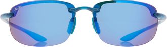 Maui Jim Hookipa Blue Hawaii Wrap Unisex Sunglasses B407-03 64