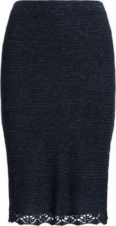 Ralph Lauren Midi Rok - Dames - Midirokken - Blauw - L - Rokken