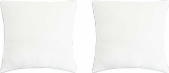 vidaXL Almohada 2 Uds. 40 X 40 Cm Fibra De Bamb&uacute; Blanco Vidaxl