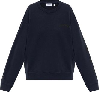 Off-white Dames, Sweatshirts & Hoodies, Blauw, Maat: 2XS Katoen