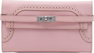 Herm&egrave;s Pre-owned Hermes Swift Ghillies Kelly Longue Wallet Ladies 9ZA2YE2E52ES8SLG