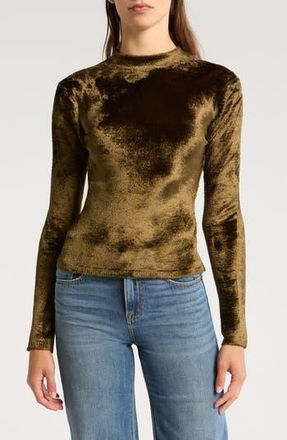 Vince Panne Crewneck Sweater in Vine at Nordstrom Rack, Size X-Large