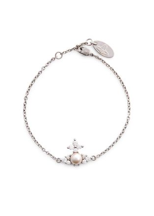 Vivienne Westwood Feodora Orb-embellished Bracelet - Silver - One Size