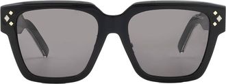 Dior Smoke Square Mens Sunglasses CD DIAMOND S3F 10A0 DM40084F 01A 55