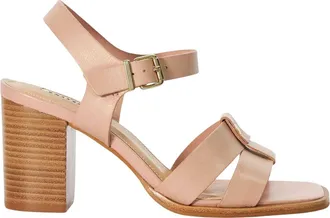 Dune London Dames Jessia Leren Sandalen (Blush)