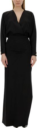 Genny 76Ap 4043 Dress - Dames - Maxi kleedjes - Zwart - XS - Kleedjes
