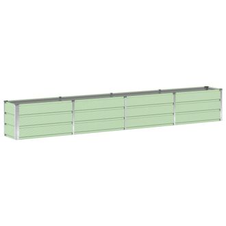 vidaXL Jardinera Verde 320 X 40 X 45 Cm Acero Vidaxl