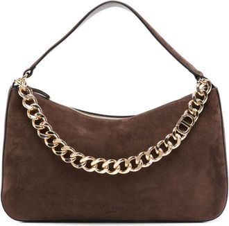 Twin-Set Structured Leather Shoulder Bag